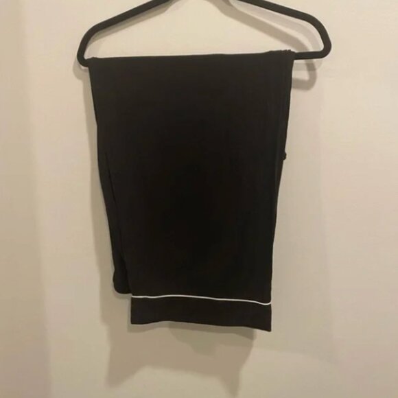 Nordstrom Moonlight Eco Knit Pajamas Black SZ 1X - Picture 6 of 6